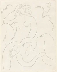 Der Nachmittag eines Fauns: Égloue, Platte vierzehn aus Poesies de Mallarmé