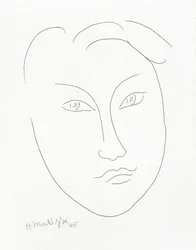 Maske eines jungen Jungen