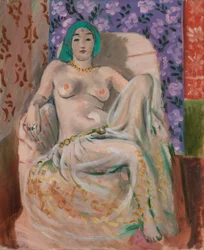 Maurische Frau (Das erhobene Knie)