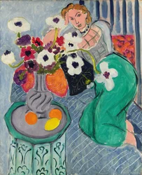 Odaliske, blaue Harmonie