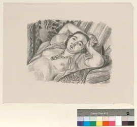 Odaliske mit Halskette