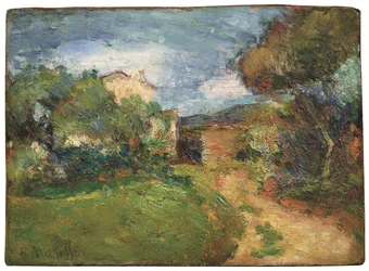 Kleine korsische Landschaft