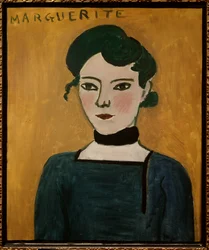 Porträt von Marguerite 1907