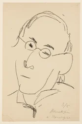 Porträt von Paul Léautaud