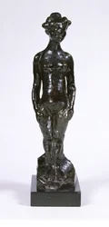 Stehender Akt (Aktmädchen) 1906