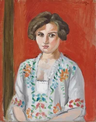 Die bulgarische Bluse, um 1920