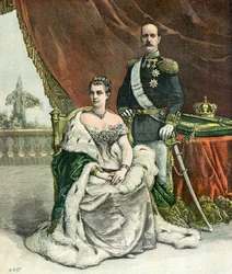 Porträt von König Georg I. von Griechenland