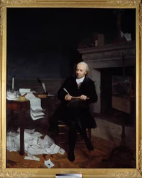Ganzkörperporträt von Jean Francois de la Marche (1729-1805), Bischof von Leon