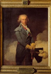 Porträt von Louis Henri Joseph de Bourbon (1756 - 1830), neunter und letzter Prinz von Condé