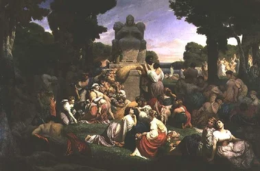 Hommage an die Natur, 1850