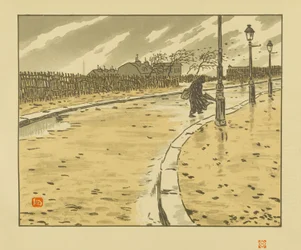 Von der Rue Lamark [Die sechsunddreißig Ansichten des Eiffelturms]