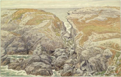 Klippen bei Belle-Île-en-Mer