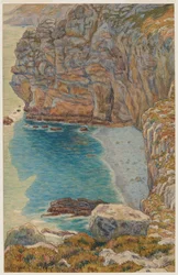 Die Klippen von Port Haor. Morgat