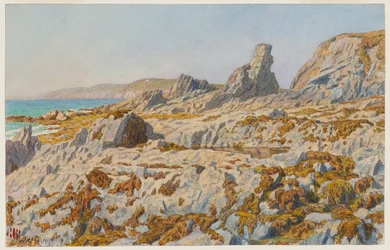Strand von Pors Léonnec bei Ebbe. Morgat