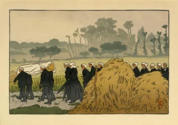 Beerdigung in Trestraou