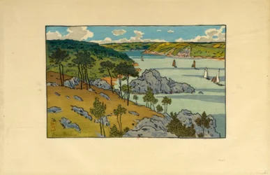 Die Mündung des Trieux (Loguivy)