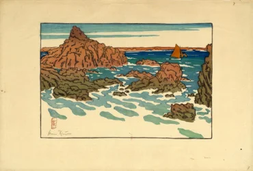 Die Treppe (Saint-Briac)