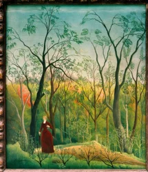 Der Spaziergang im Wald