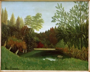 Blick auf den Bois de Boulogne