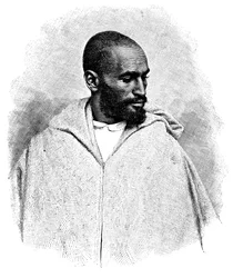 Ein arabischer Mann aus Tanger, Marokko, 1895