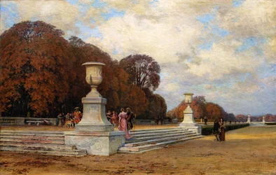 Die Marmorstufen von Versailles, 1899