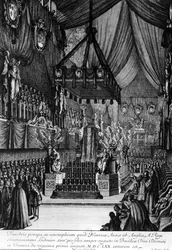 Begräbnis von Prinzessin Henrietta von England, 1670