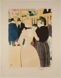 Im Moulin-Rouge: La Goulue und ihre Schwester