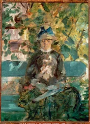 Gräfin Adele-Zoe de Toulouse-Lautrec, die Mutter des Künstlers