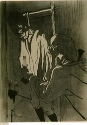 Der Gehängte (1. Tafel)