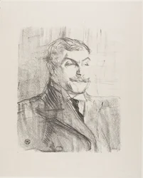Lucien Guitry, aus Treize Lithographies