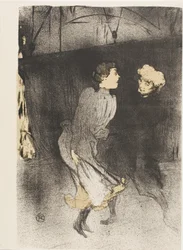 Probe im Folies-Bergère, Emilenne D