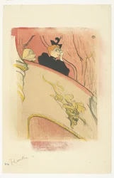Die Loge mit der vergoldeten Maske