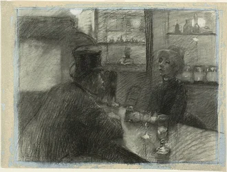 Bar des Cafés der rue de Rome