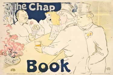 Irische und amerikanische Bar, Rue Royale - Plakat für "The Chap Book", 1895