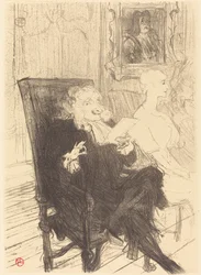 Leloir und Moreno in "Les femmes savantes"
