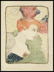 Mademoiselle Marcelle Lender, Brustbild, 1895