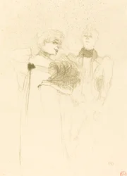 Mlle. Lender in Madame Satan Mlle. Lender dans Madame Satan, 1894