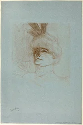 Porträt von Mademoiselle Marcelle Lender, Dreiviertelansicht