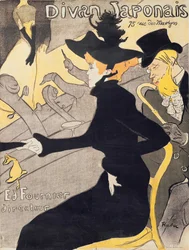 Plakatwerbung für „Le Divan Japonais“, 1892