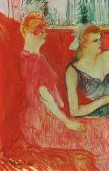 Studie für Im Salon in der Rue des Moulins