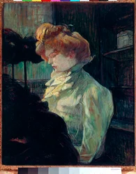 Die Modistin. Porträt von Madame Louise Blouet