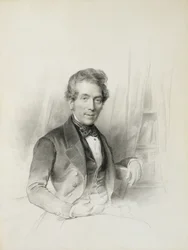 Porträt von Louis Johannes Herckenrath, Konsul von Texas, 1843