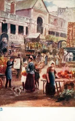 Altes London: Covent Garden Market