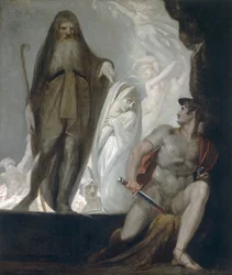 Teiresias prophezeit Odysseus die Zukunft