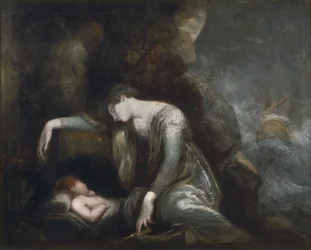 Danaë und Perseus auf Seriphos