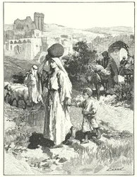 Ein samaritanisches Dorf