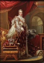 Karl X. 1757-1836, König von Frankreich, nach Gérard