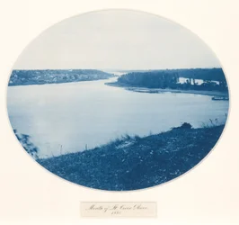 Mündung des St. Croix River, aus der Serie Oberer Mississippi River, Ansichten, Band I