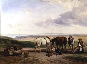 Die Südseite des Vale of Ecclesborne, nahe Hastings, East Sussex