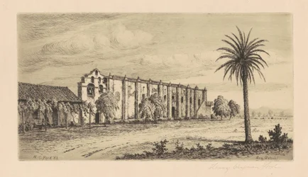 Mission San Gabriel Arcángel, 1883